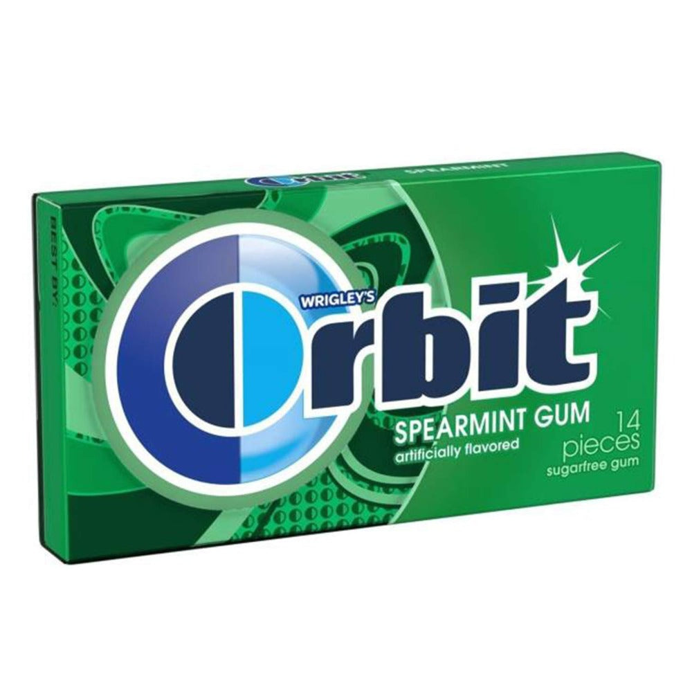 Orbit - Spearmint Gum ( Sugar Free)