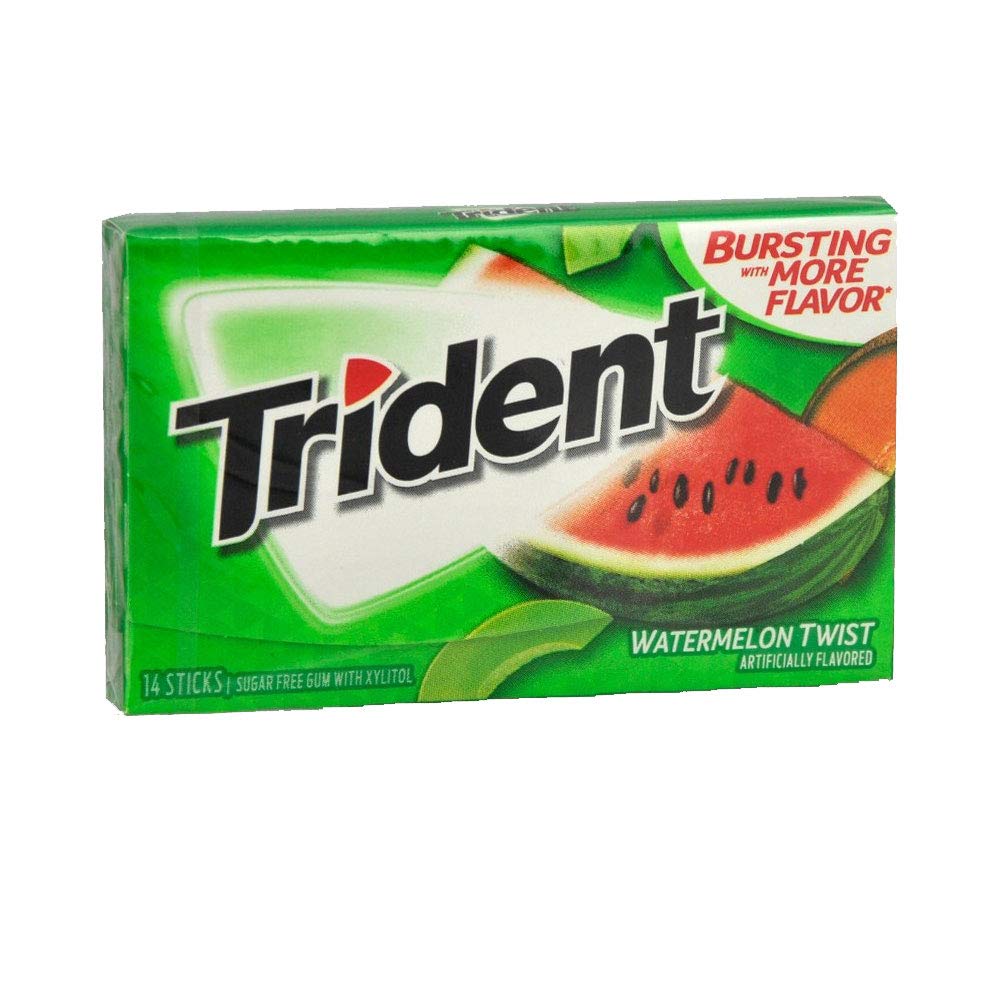 Trident Sugar Free Gum - Watermelon