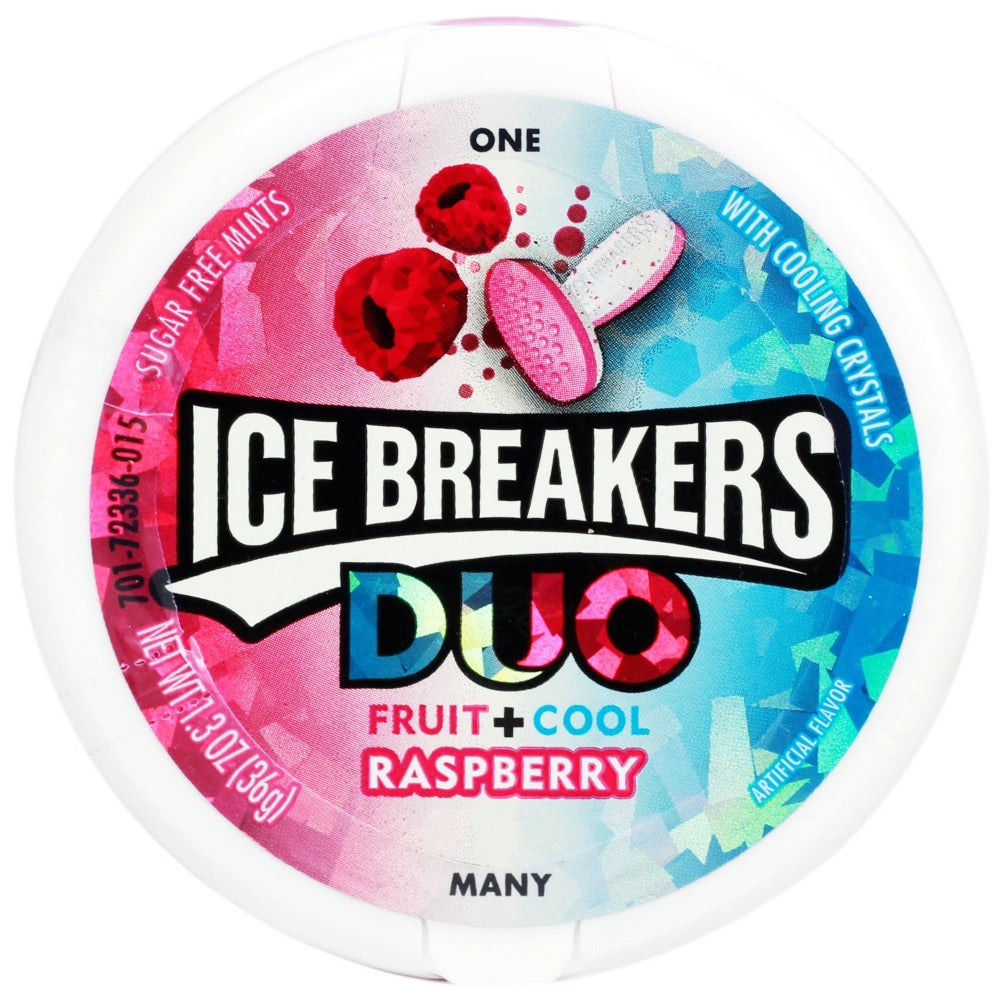 Ice Breakers Duo Fruit & Cool Rasberry Flavored Mints