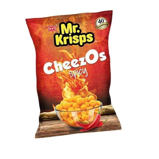 Mr Krisps Cheese Balls - Spicy