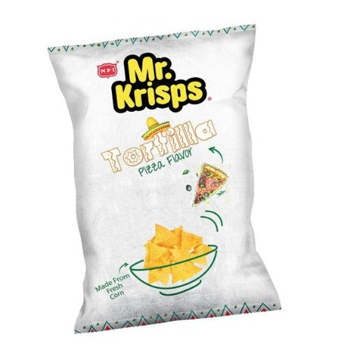 Mr Krisps Tortilla Chips- Pizza Flavour