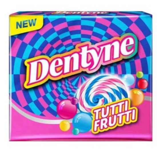 Dentyne Tutti Frutti Flavoured Chewing Gum