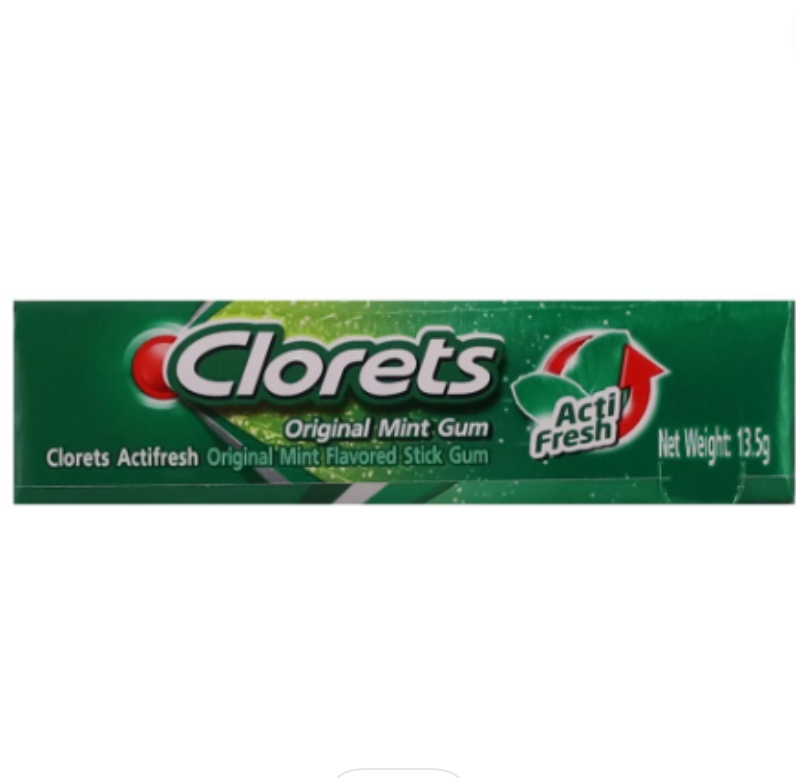 Clorets Clear Mint Stick Gum