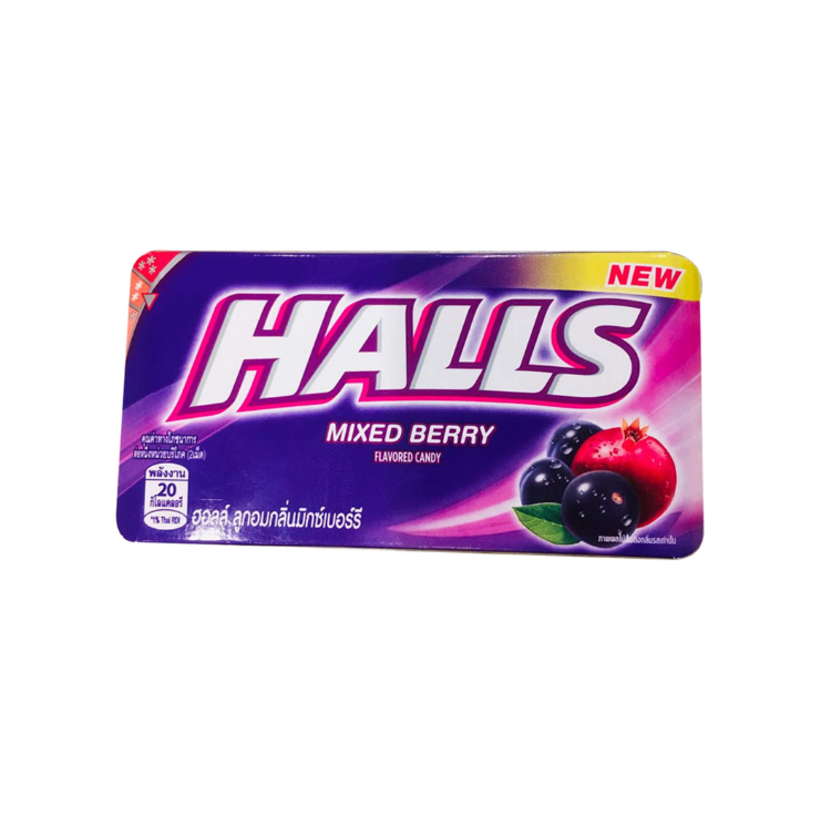 Halls Mixed Berry Flavoured Candy