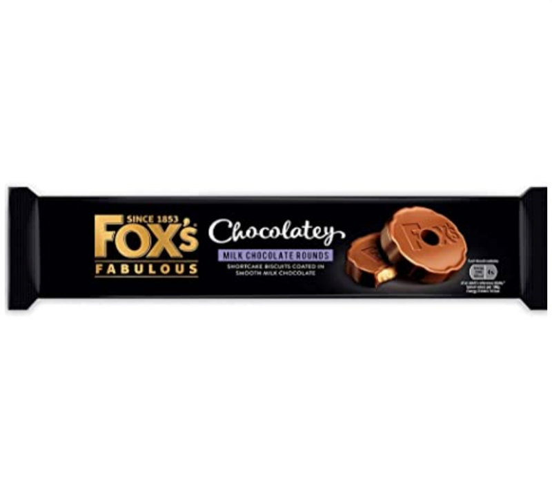 Foxs Fabulous Biscuits - Milk Chocolatey Rounds