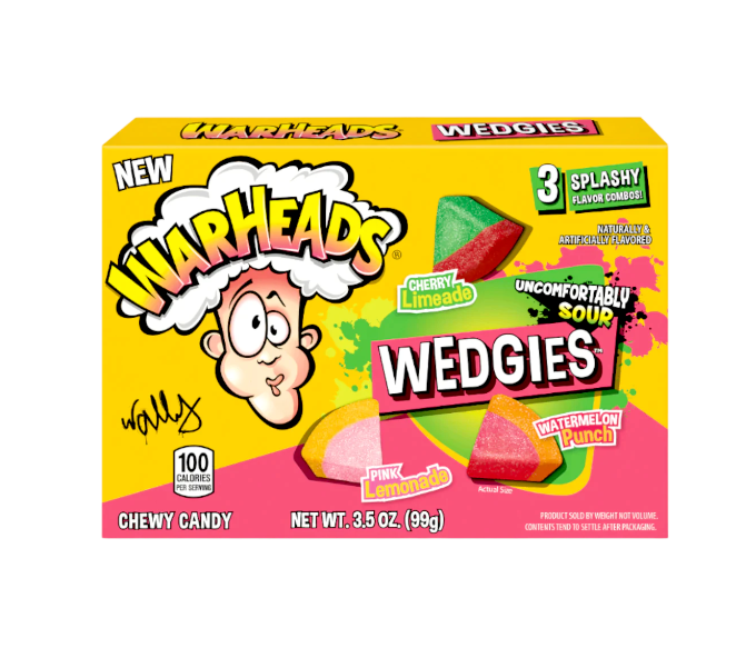 Warheads Wedgies Sours Theatre Box