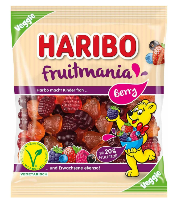 Haribo Fruitmania Berry Veggie