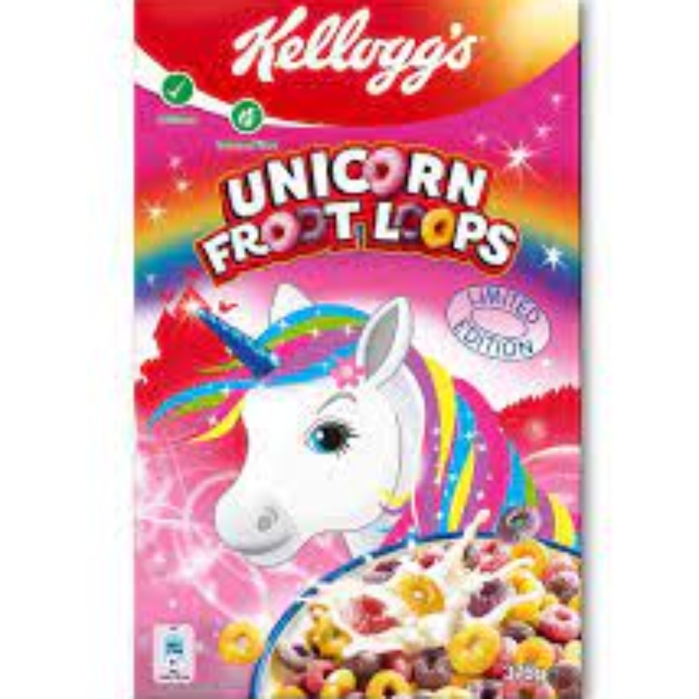 Kelloggs Froot Loops UNICORN Limited Edition