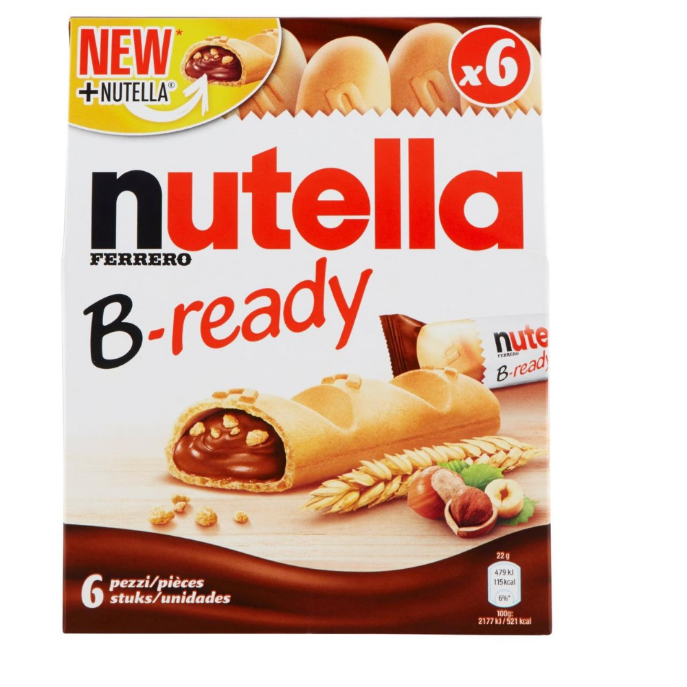 Nutella - B Ready (Pack Of 6)