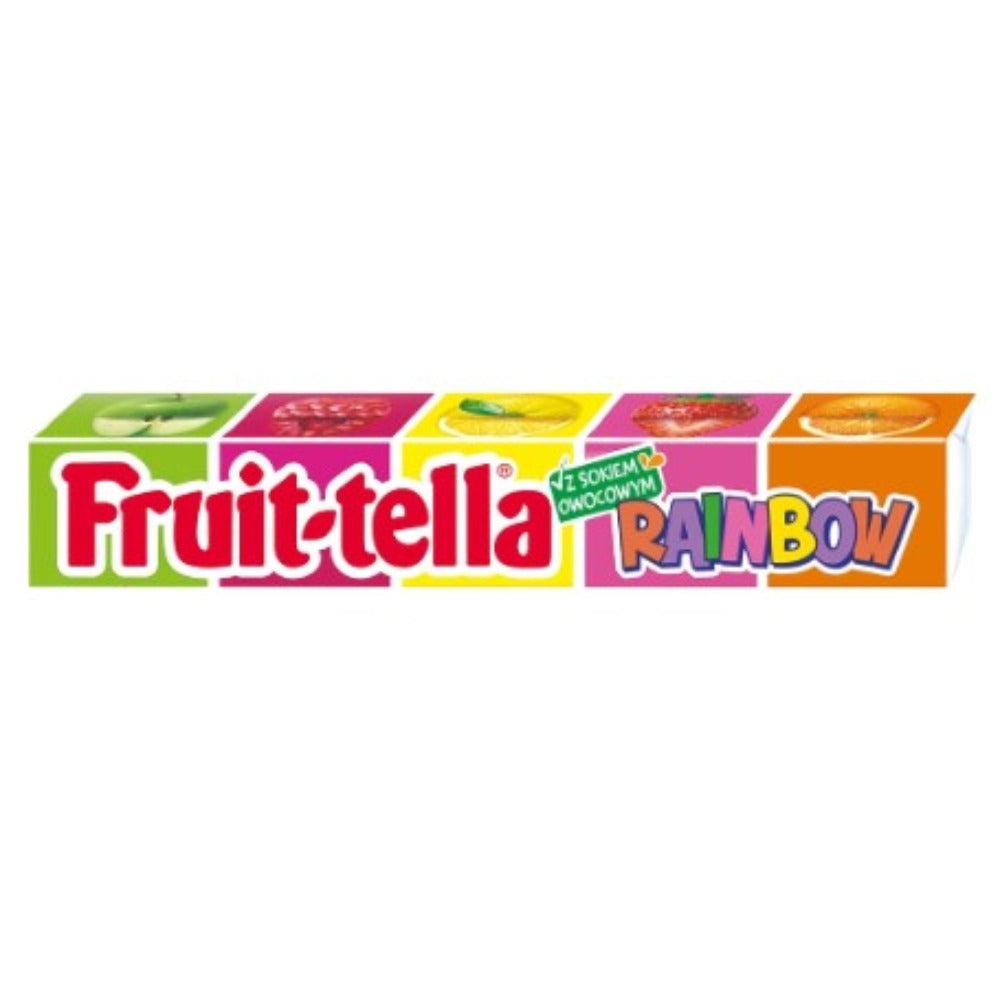 Fruit-tella Chewy Toffee Stick Rainbow