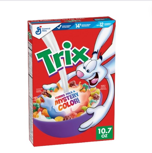 General Mills - Trix Cereal With Fruity Colors