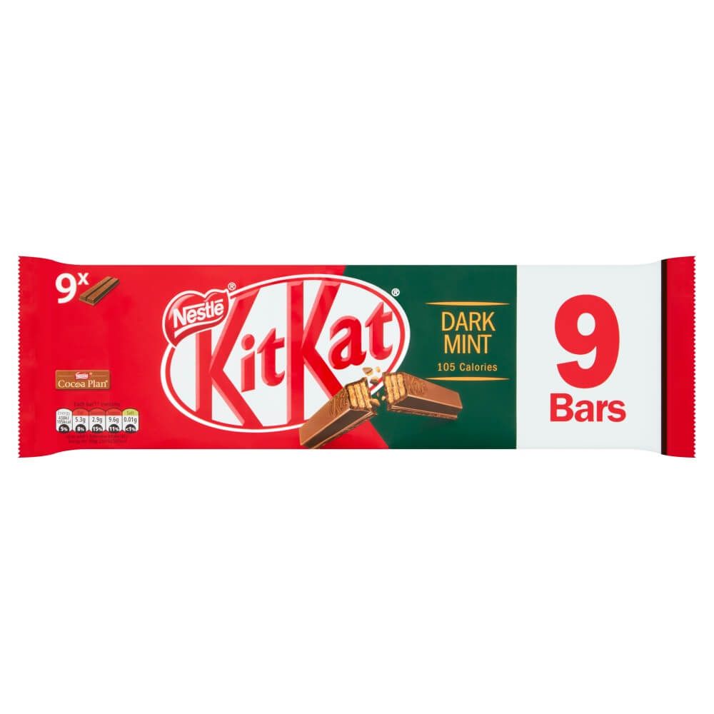 KitKat - Dark Mint Chocolate 9 Bars