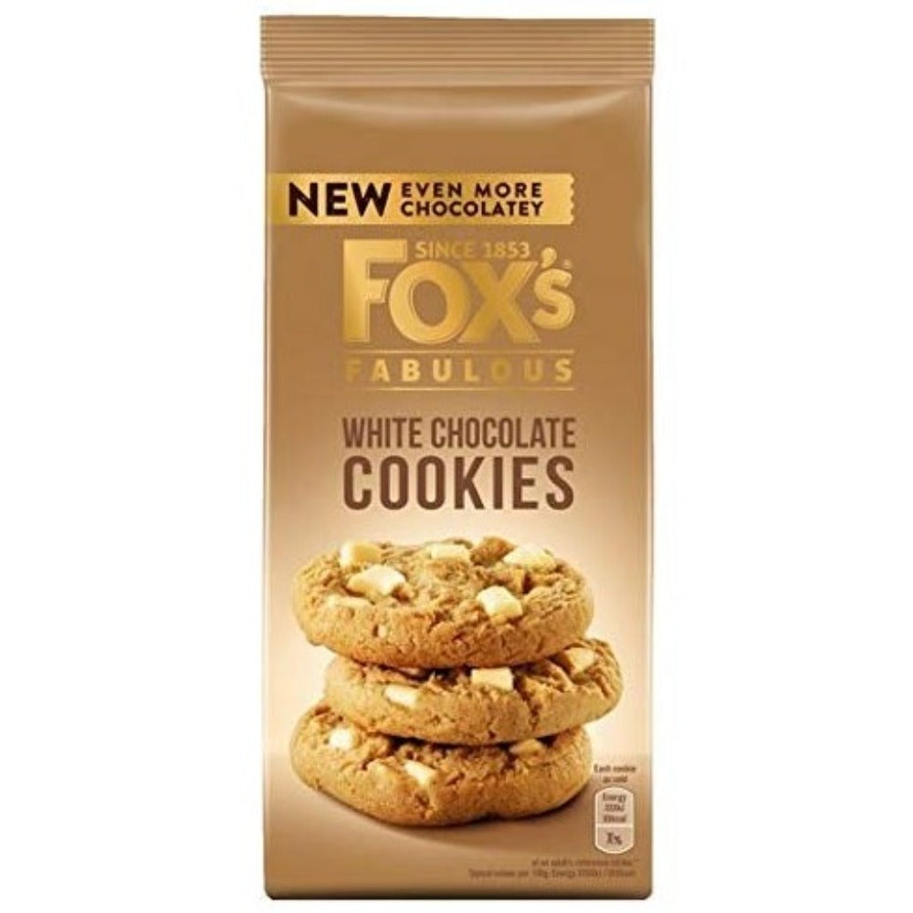 Fox's  Fabulous Cookies - White Chocolate