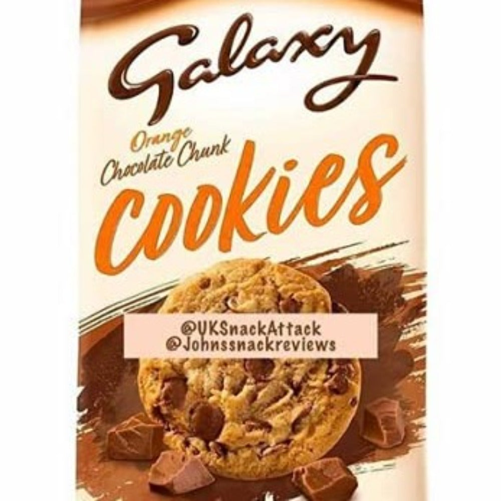 Galaxy Chocolate Orange  Chunk Cookies