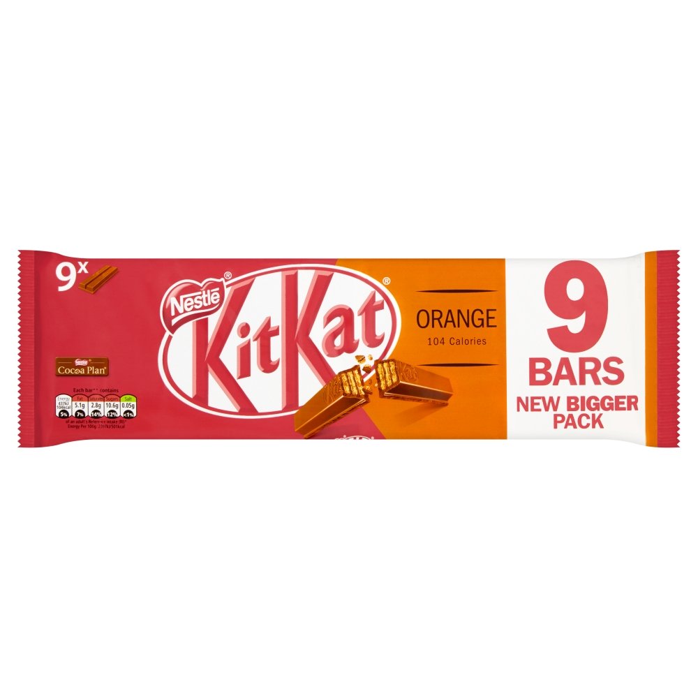KitKat - Orange Chocolate 9 Bars