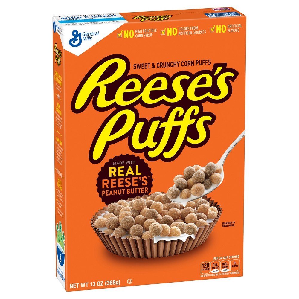 Reese Puffs Cereal General Mills