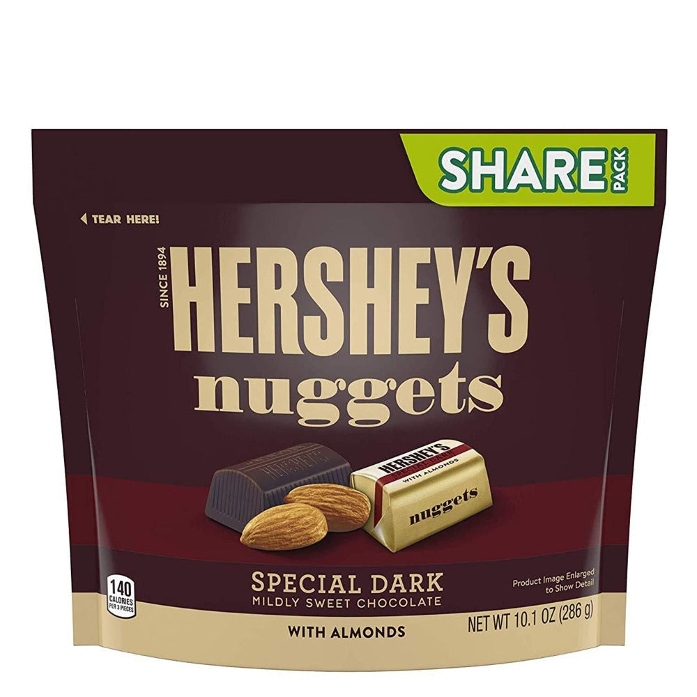 Hershey's Nuggets Pack - Special Dark Chocolate with Almonds 286 g