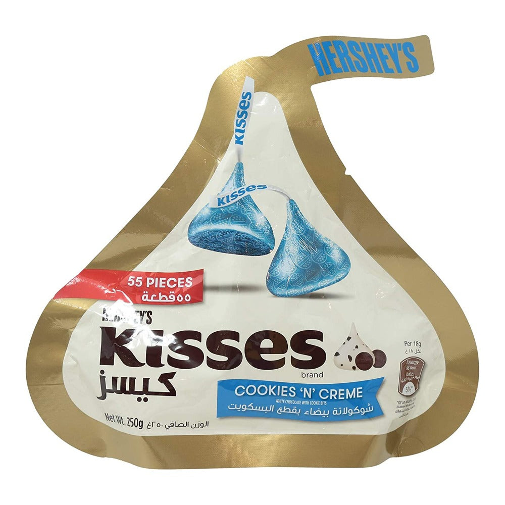 Hershey's Kisses - Cookies 'N' Creme chocolate (250g)