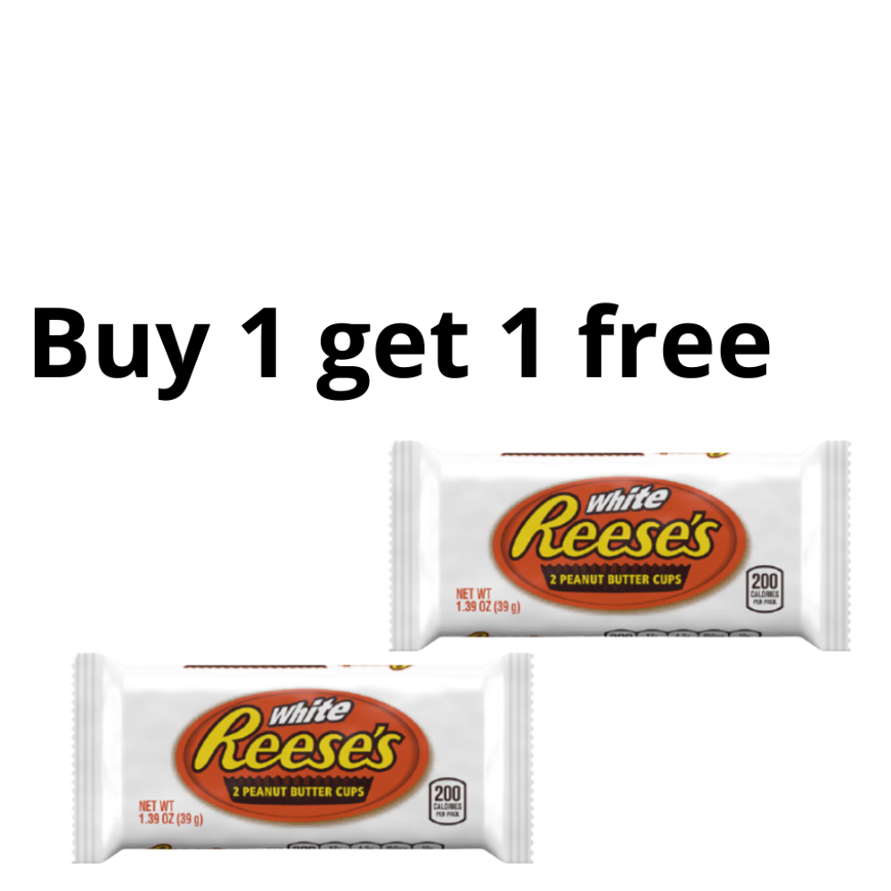 Reese's 2 Peanut Butter Cup ( White Chocolate) BOGO