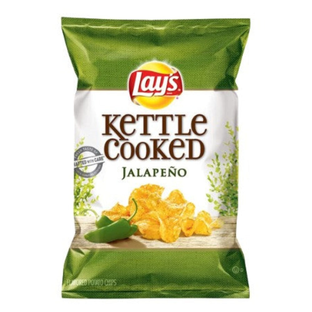 Lay's Kettle Cooked Jalapeno Crisps