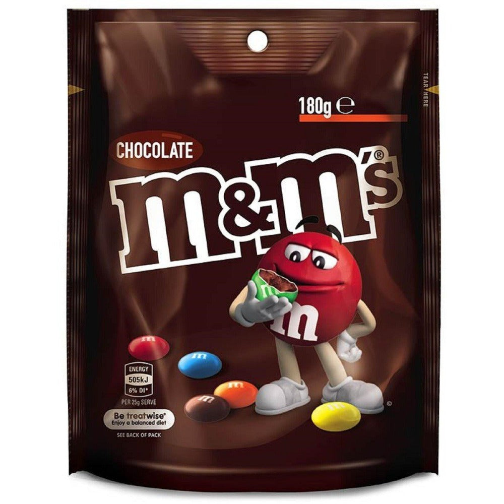M&M Chocolate Pouch 180g