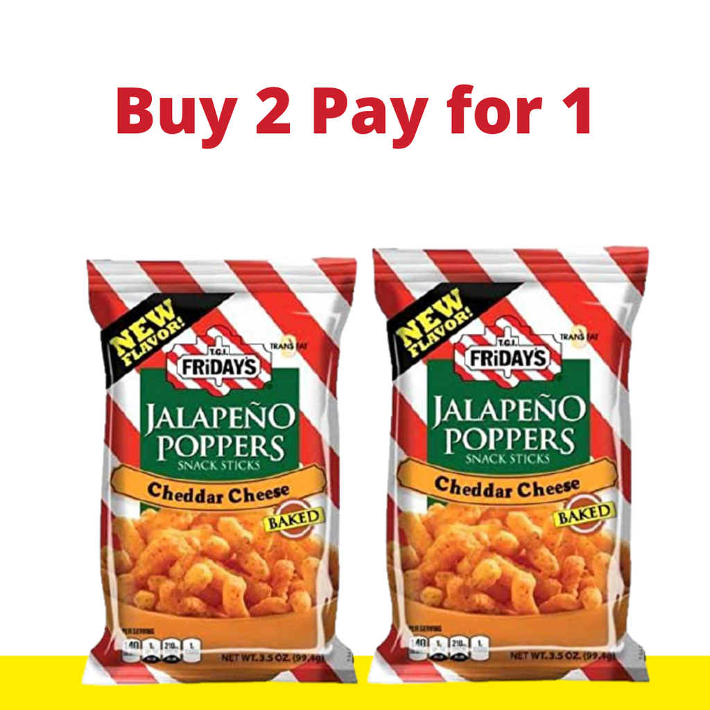 TGI Fridays Jalapeno Poppers Cheddar Cheese( Baked) - Get 2 Pay for 1