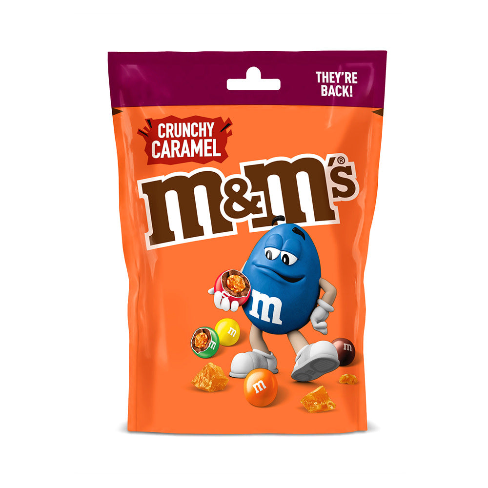 M&M's Crunchy Caramel Chocolate Pouch 149g