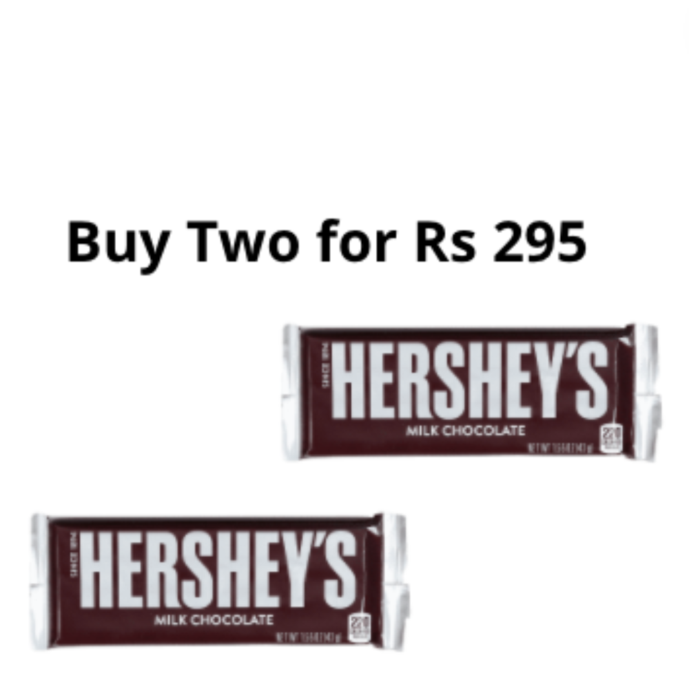 Hersheys Milk Chocolate Buy 2 For Special Price