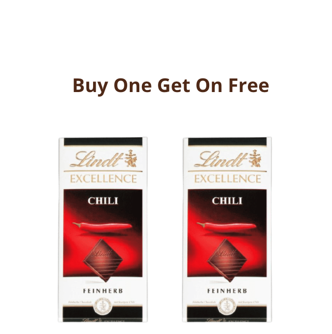 Lindt - Chilli Buy One Get One Free