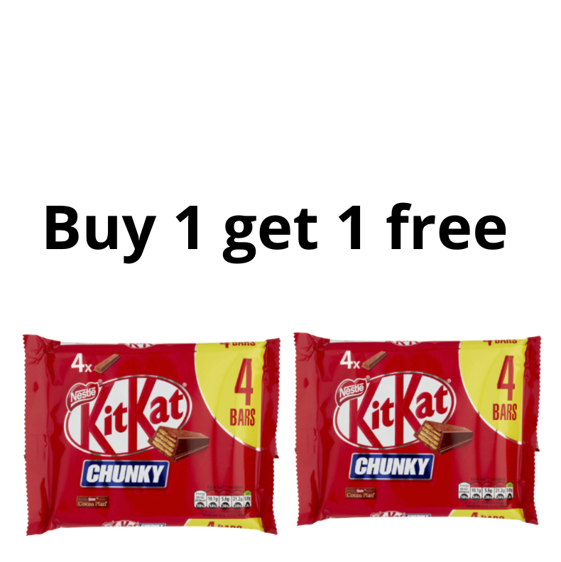 KitKat - Chunky ( Pack of 4) BOGO