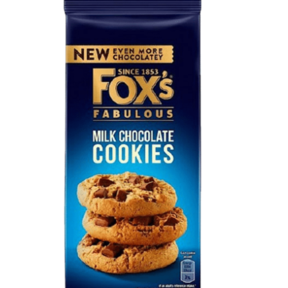 Fox's  Fabulous Cookies - Milk Chocolate