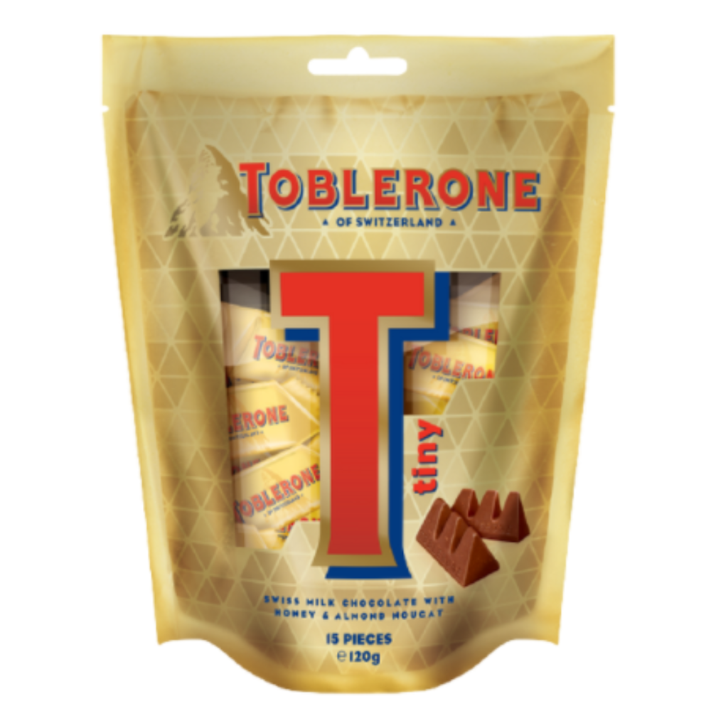 Toblerone Tiny Swiss Milk Chocolate Bag 120g