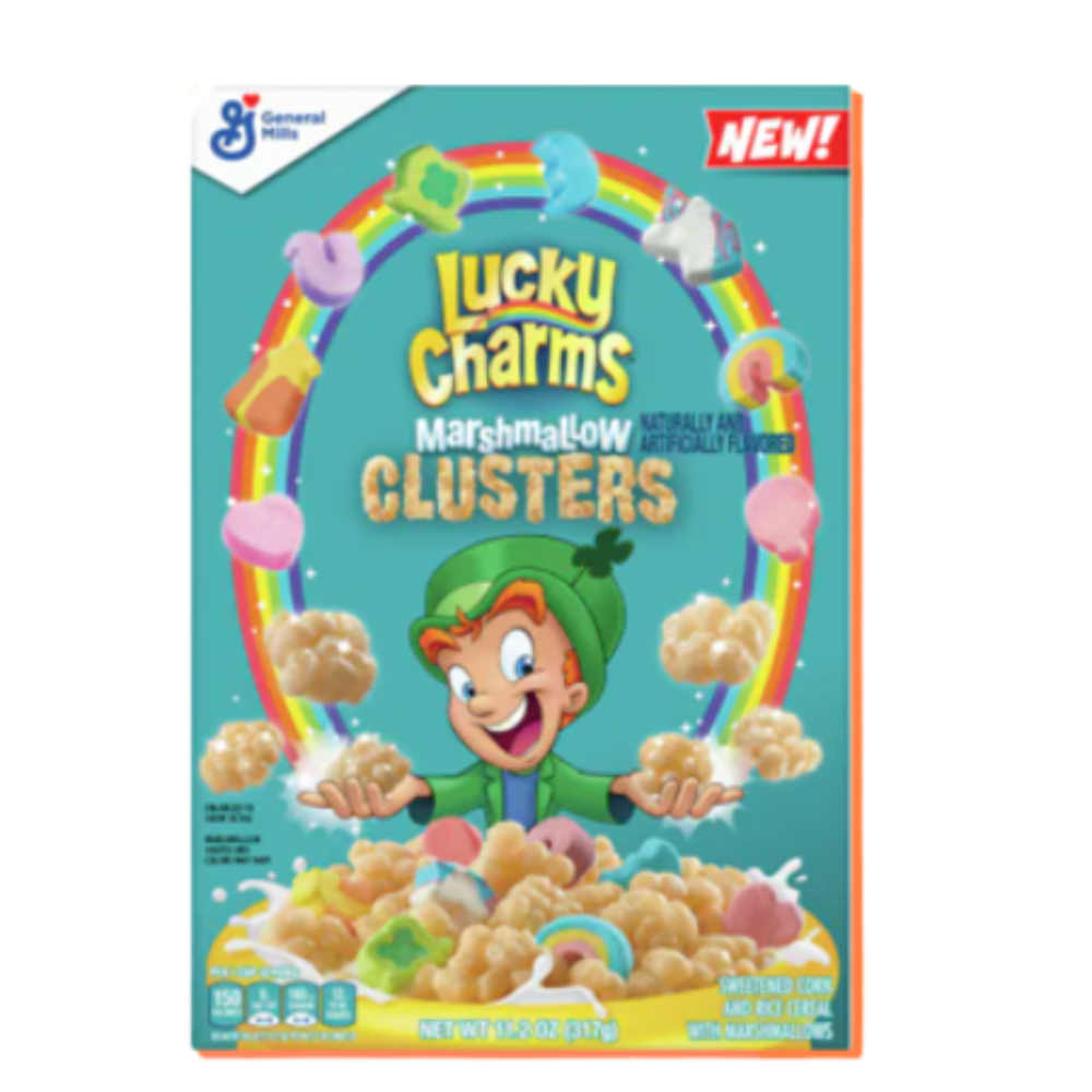 General Mills Lucky Charms Clusters With Marshmallows
