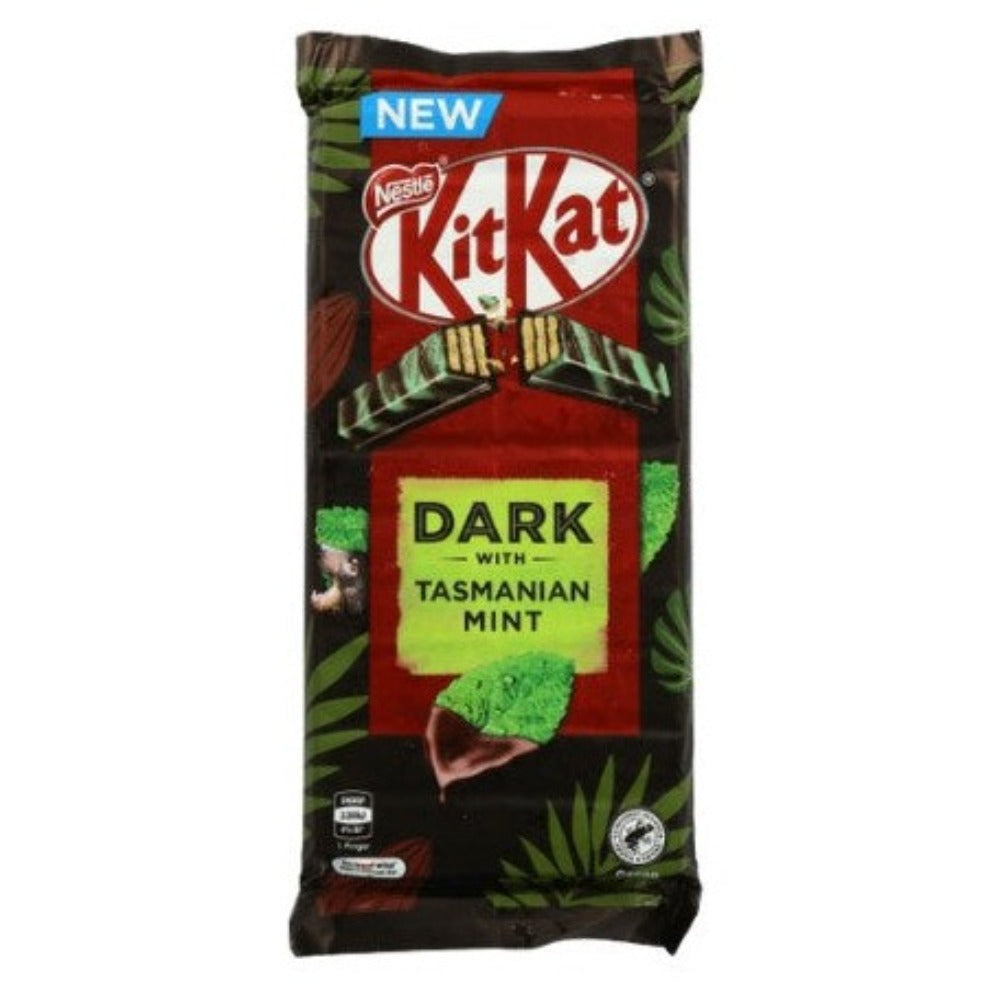 Kit Kat Dark With Tasmanian Mint Chocolate Block 170g