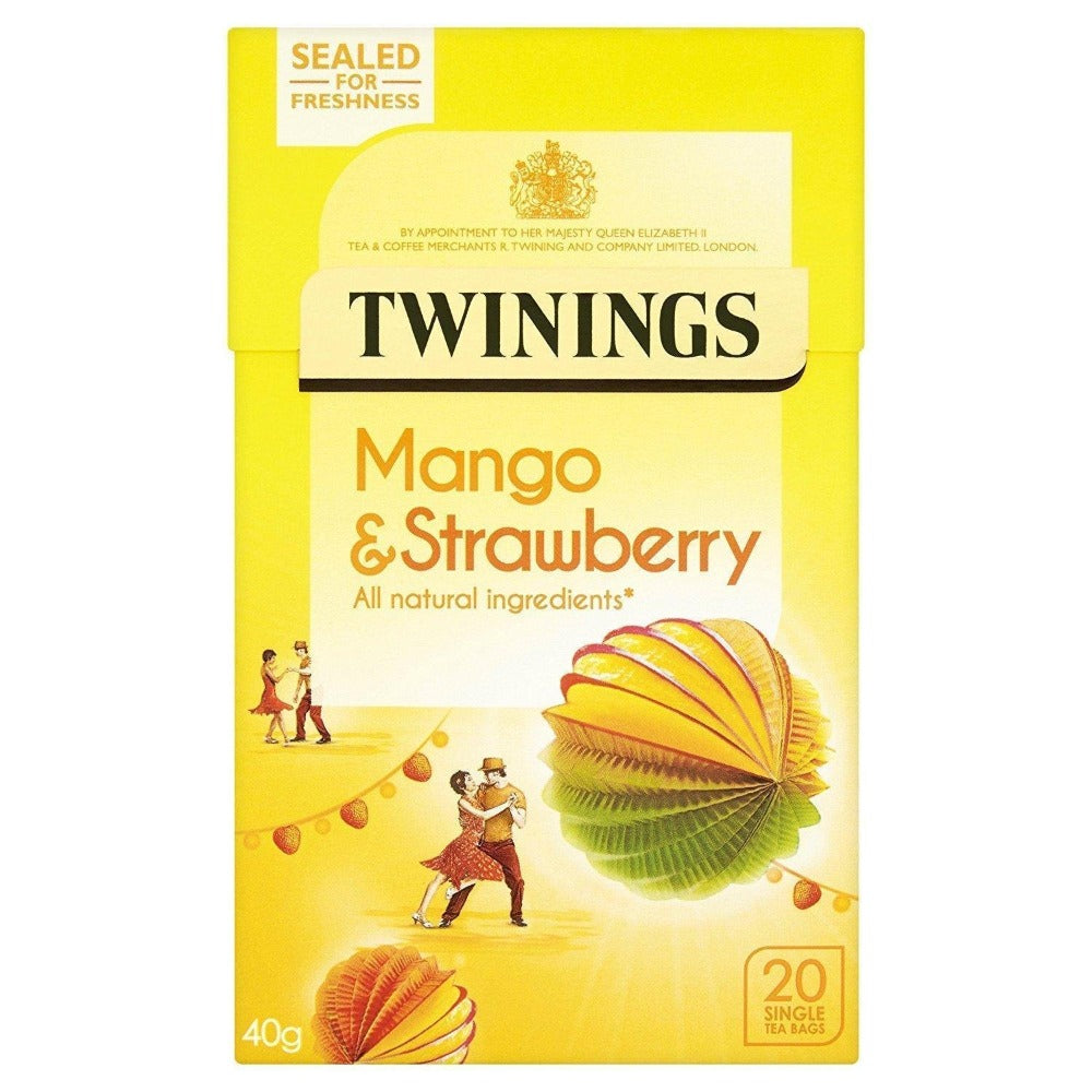 Twinings - Mango & Strawberry 20 bags)