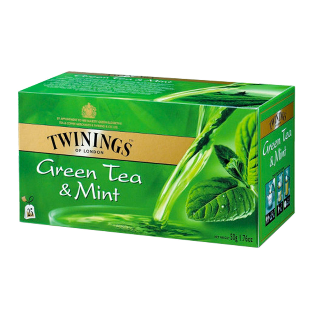 Twinings - Green Tea & Mint (25 bags)
