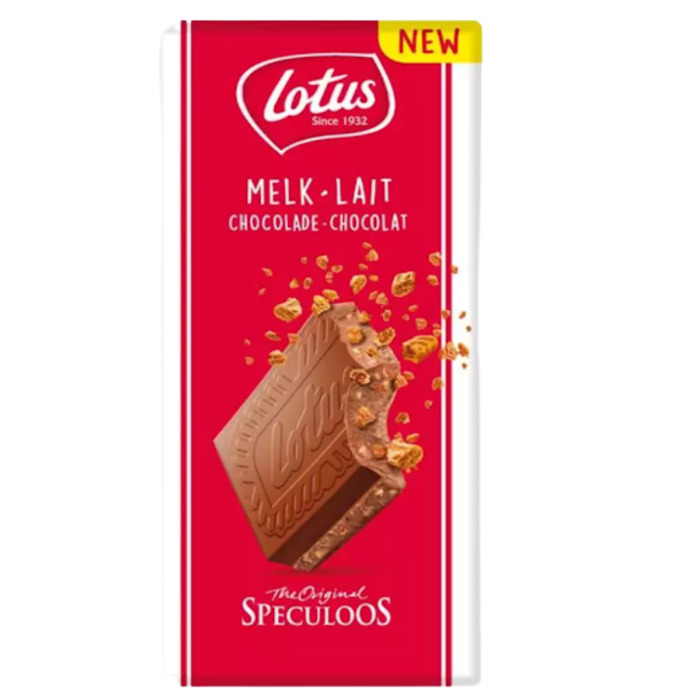 Lotus Biscoff Chocolate Block - The Original Speculoos