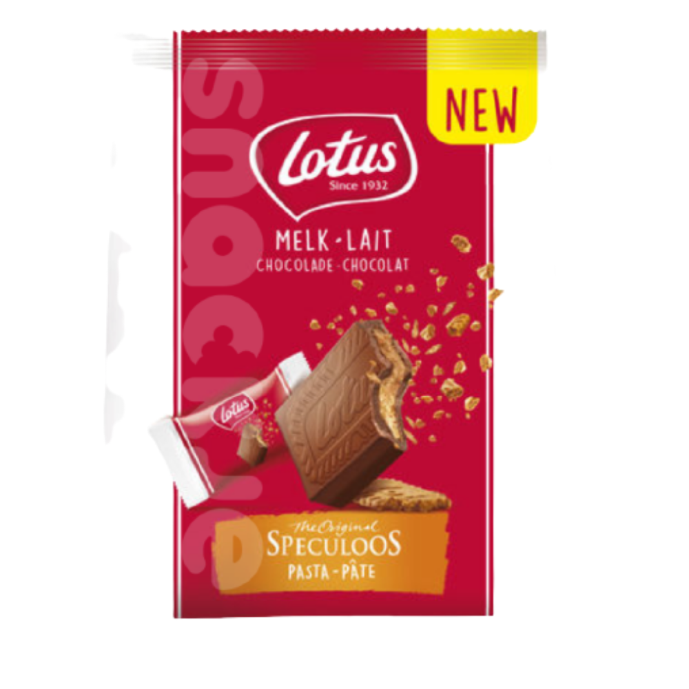 Lotus Biscoff Cream Filled Milk Chocolate Pieces Bag