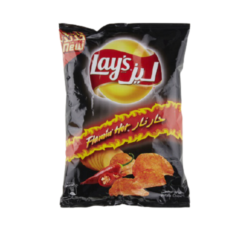 Lay's Flaming' Hot Potato Chips ( Mini)