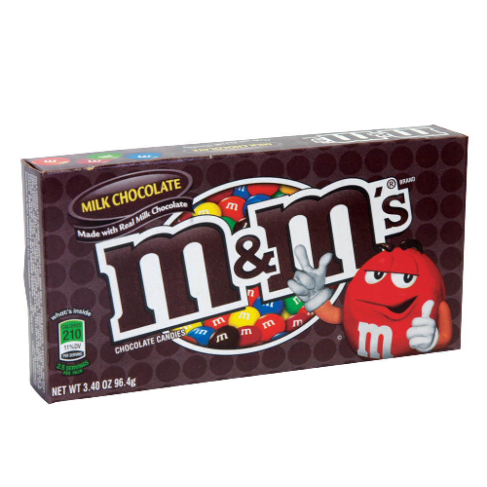 M&M's Milk Chocolate Sugar Shell Theatre Box