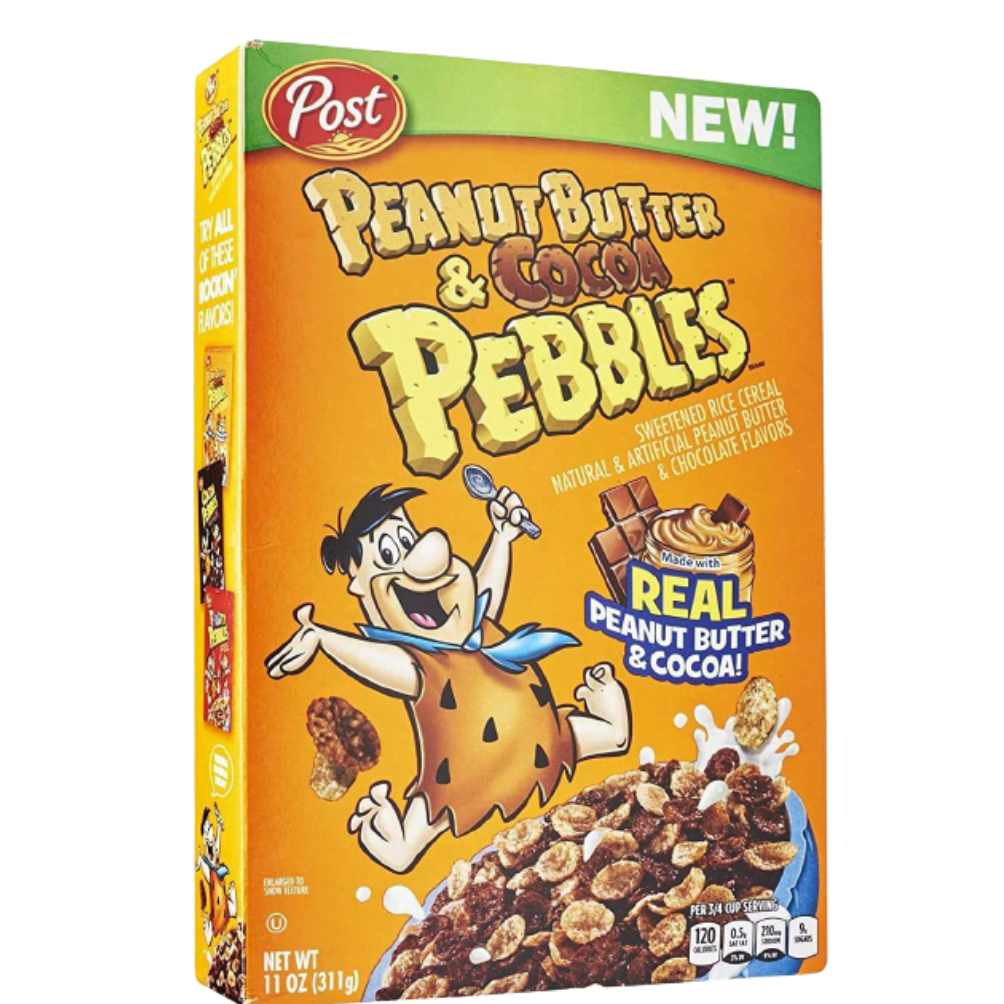 Post- Peanut Butter & Cocoa Pebble Cereal