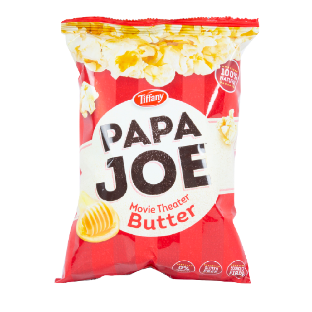 Tiffany Papa Joe Movie Theatre Butter Popcorn