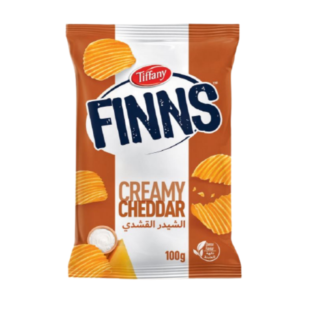 Tiffany  Finns Chips -Creamy Cheddar