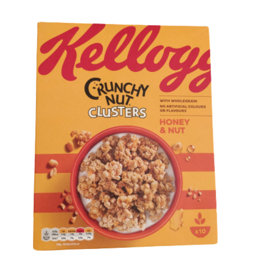 Kellogg's Crunchy Nut Clusters - Honey & Nut