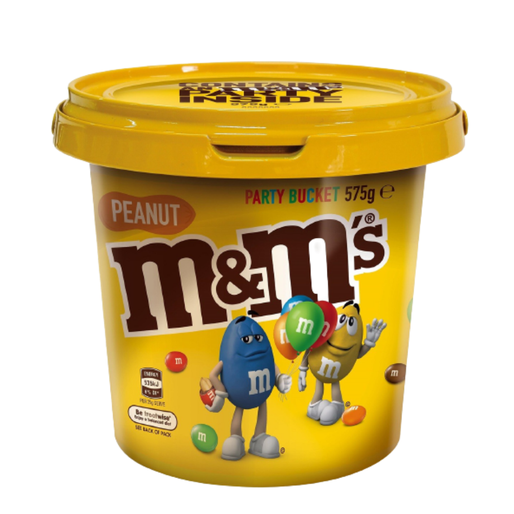 M&M Chocolate Covered Peanut Bucket