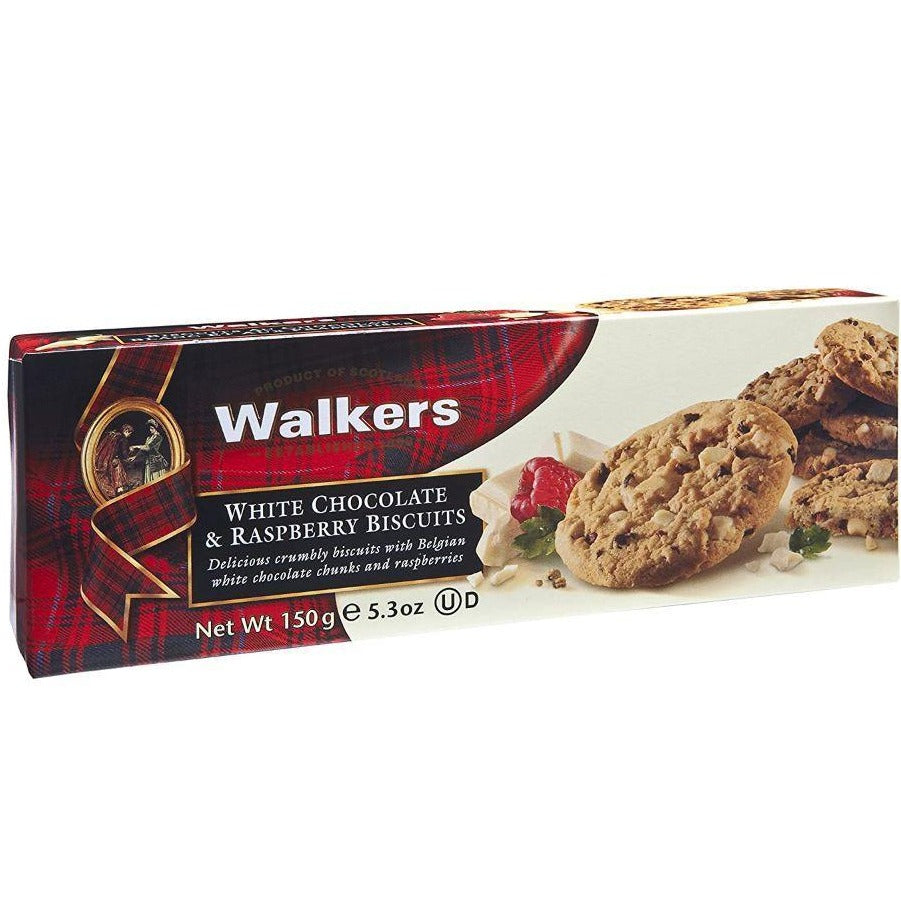 Walkers - White Chocolate & Raspberry Biscuits