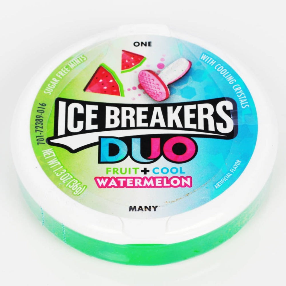 Ice Breakers Duo Fruit & Cool Watermelon Flavored Mints