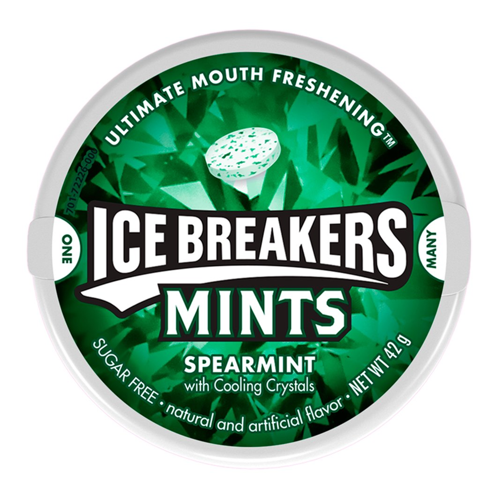 Ice Breakers Spearmints Flavored Mints