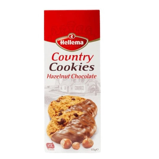 Hellema Country Cookies - Hazelnut Chocolate