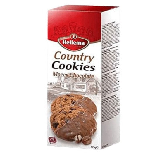 Hellema Country Cookies - Mocca Chocolate